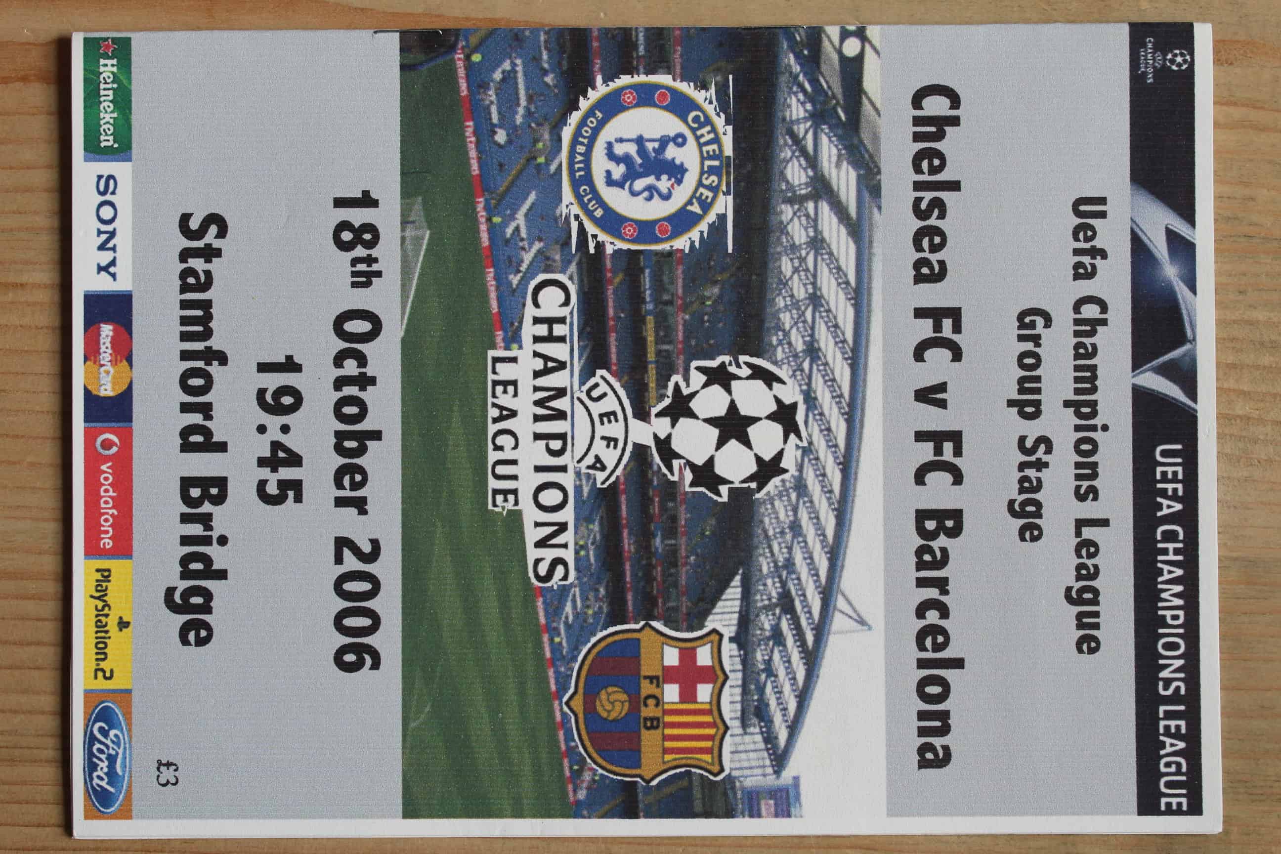 Chelsea FC v Barcelona